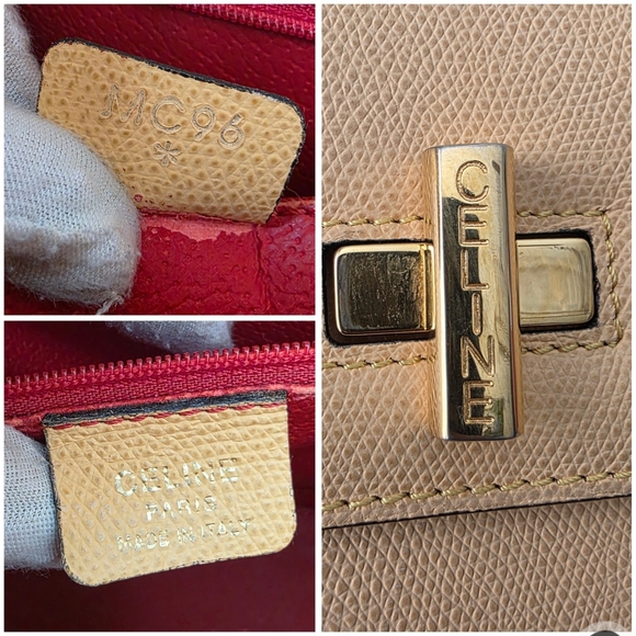 Auth Celine Macadam Turn-lock Top Handle Bag - Picture 5 of 11